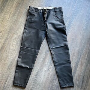Freddy Black Straight Leg Pants